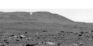 Perseverance зафиксировал на Марсе пылевой вихрь | New-Science.ru Perseverance зафиксировал на Марсе пылевой вихрь | New-Science.ru