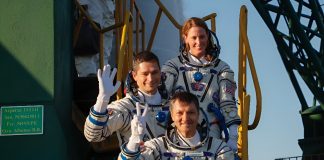 Два российских космонавта и один американский астронавт успешно состыковались с МКС | New-Science.ru Два российских космонавта и один американский астронавт успешно состыковались с МКС | New-Science.ru