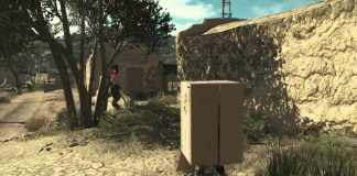 Морпехи обманули робота-патрульного, спрятавшись под картонной коробкой Морпехи обманули робота-патрульного, спрятавшись под картонной коробкой