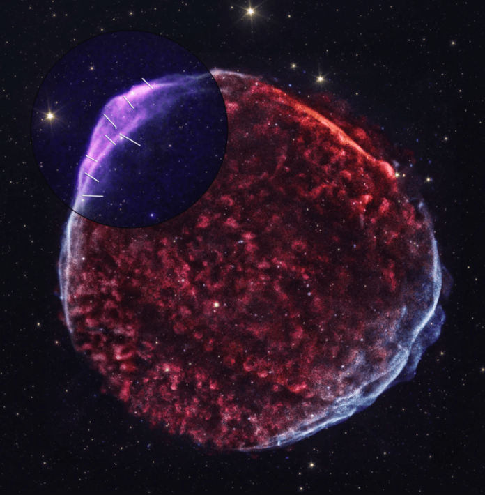 IXPE изучил остатки сверхновой, наблюдавшейся в 1006 году: самая яркая из когда-либо зарегистрированных | New-Science.ru