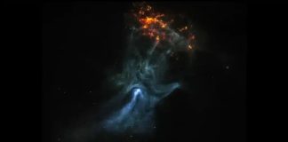 НАСА опубликовало жуткое изображение «умирающей» звезды, напоминающей человеческую руку | New-Science.ru НАСА опубликовало жуткое изображение «умирающей» звезды, напоминающей человеческую руку | New-Science.ru