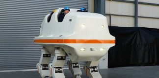 Sansei Technologies разработала забавного шагающего робота-носорога Sansei Technologies разработала забавного шагающего робота-носорога