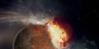 Аномалии вблизи ядра Земли могут быть остатками столкновения с другой планетой | New-Science.ru Аномалии вблизи ядра Земли могут быть остатками столкновения с другой планетой | New-Science.ru