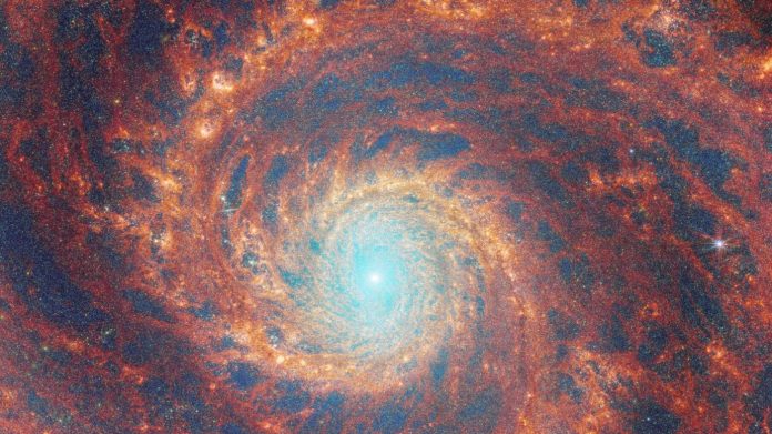 Галактика Водоворот в поле зрения телескопа имени Джеймса Уэбба | New-Science.ru