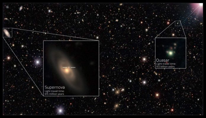 Благодаря сверхновым в рамках проекта Dark Energy Survey получены самые точные данные о расширении Вселенной | New-Science.ru