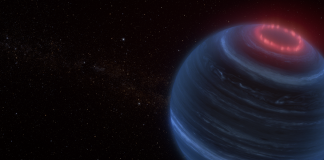 Космический телескоп НАСА «Джеймс Уэбб» обнаружил признаки возможных полярных сияний на изолированном коричневом карлике | New-Science.ru Космический телескоп НАСА «Джеймс Уэбб» обнаружил признаки возможных полярных сияний на изолированном коричневом карлике | New-Science.ru