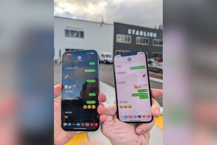 SpaceX впервые передала SMS между обычными смартфонами через спутники Starlink | New-Science.ru