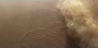 На Марсе сфотографирована гигантская пылевая буря | New-Science.ru На Марсе сфотографирована гигантская пылевая буря | New-Science.ru