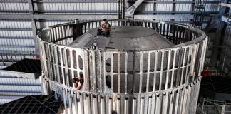 SpaceX показывает гигантское разделительное кольцо космического корабля Starship | New-Science.ru SpaceX показывает гигантское разделительное кольцо космического корабля Starship | New-Science.ru