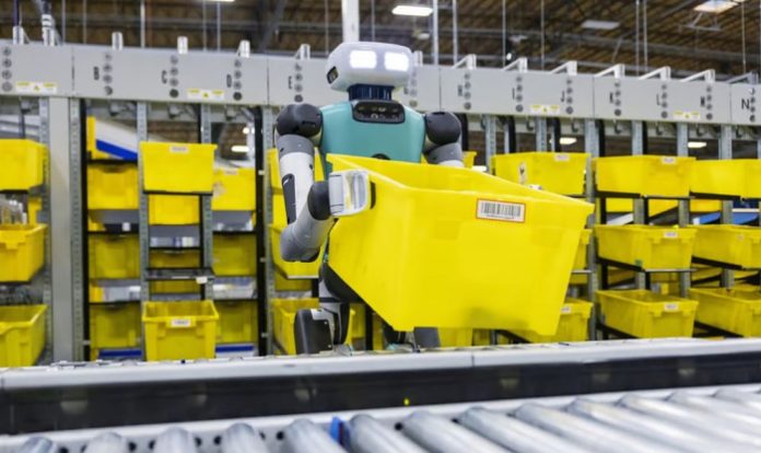 На складе Amazon в Сиэтле уже работают насекомоподобные роботы Digit