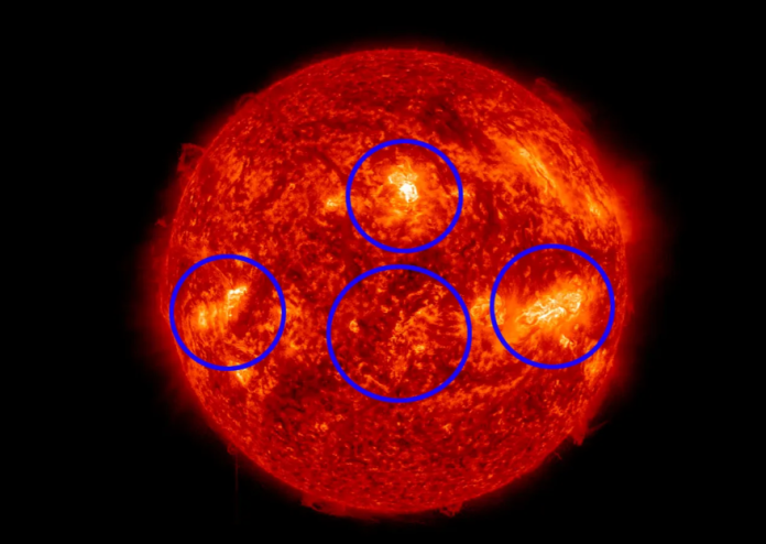 На Солнце зафиксировано 4 одновременные вспышки. Каковы риски для Земли? | New-Science.ru