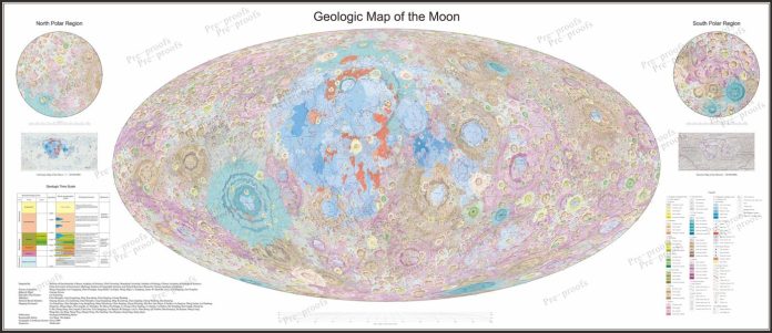 Китай представил самый подробный на сегодняшний день лунный геологический атлас | New-Science.ru