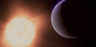 Аппарат «Джеймс Уэбб» (возможно) обнаружил атмосферу вокруг каменистой экзопланеты | New-Science.ru Аппарат «Джеймс Уэбб» (возможно) обнаружил атмосферу вокруг каменистой экзопланеты | New-Science.ru