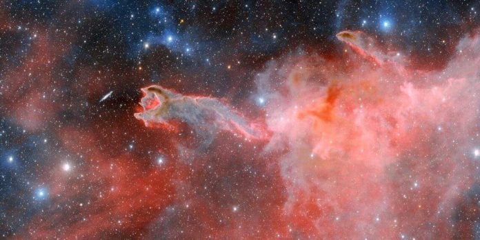 Камера для изучения темной энергии сфотографировала «Руку Бога» | New-Science.ru