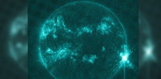 Вчерашняя вспышка на Солнце класса X8.7 — самая мощная из зафиксированных на сегодняшний день | New-Science.ru Вчерашняя вспышка на Солнце класса X8.7 — самая мощная из зафиксированных на сегодняшний день | New-Science.ru