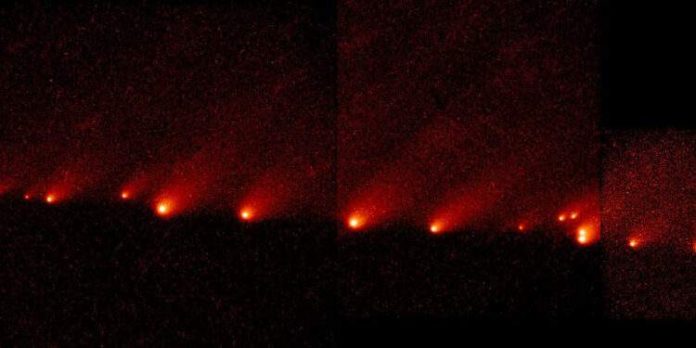 История кометы Шумейкеров-Леви 9, которая врезалась в атмосферу Юпитера | New-Science.ru