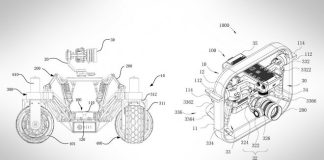 DJI запатентовала свой первый наземный беспилотник DJI запатентовала свой первый наземный беспилотник