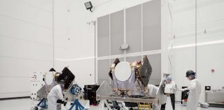 Два спутника миссии ESCAPADE прибыли в Космический центр имени Кеннеди | New-Science.ru Два спутника миссии ESCAPADE прибыли в Космический центр имени Кеннеди | New-Science.ru