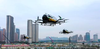 Беспилотное летающее такси EHang может быть введено в эксплуатацию в течение нескольких месяцев | New-Science.ru Беспилотное летающее такси EHang может быть введено в эксплуатацию в течение нескольких месяцев | New-Science.ru