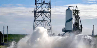 Blue Origin провела статическое огневое испытание второй ступени New Glenn | New-Science.ru Blue Origin провела статическое огневое испытание второй ступени New Glenn | New-Science.ru