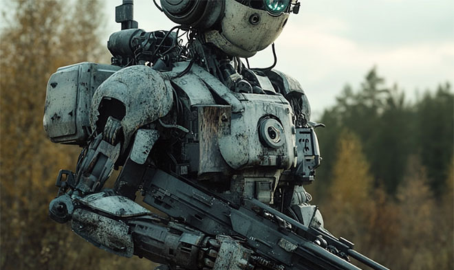 Российским НПП «Герань» создается робот-терминатор