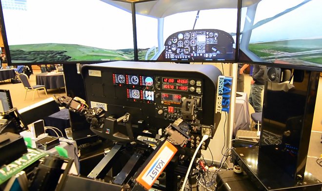 PiBot во время тренировки