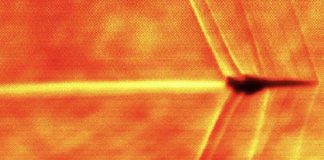 NASA запечатлела момент, когда экспериментальный сверхзвуковой самолет бесшумно преодолел звуковой барьер | New-Science.ru NASA запечатлела момент, когда экспериментальный сверхзвуковой самолет бесшумно преодолел звуковой барьер | New-Science.ru