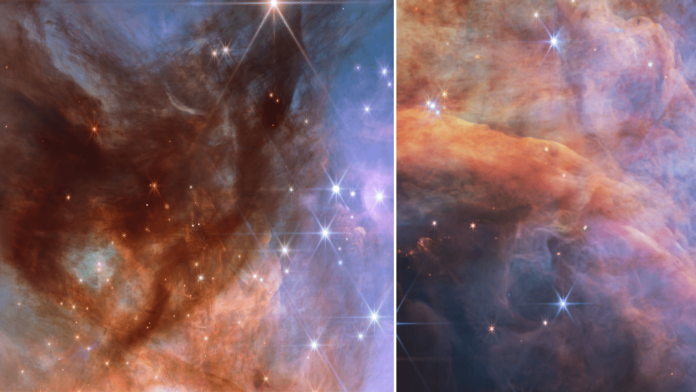 Космический телескоп «Джеймс Уэбб» заглянул в сердце туманности Пламя | New-Science.ru