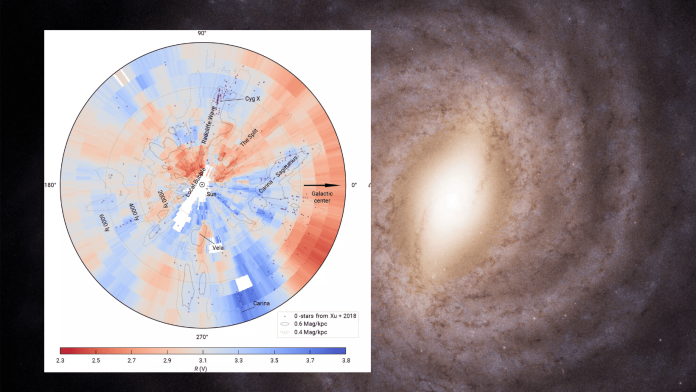 Новая 3D-карта детально раскрывает распределение пыли в Млечном Пути | New-Science.ru