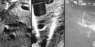 Лунный модуль Blue Ghost запечатлел уникальные кадры работы двигателей с поверхностью Луны | New-Science.ru Лунный модуль Blue Ghost запечатлел уникальные кадры работы двигателей с поверхностью Луны | New-Science.ru