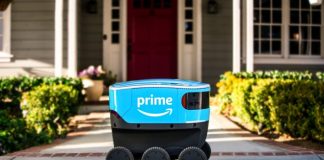 Amazon запускает автономную доставку товаров шестиколесными беспилотниками Amazon запускает автономную доставку товаров шестиколесными беспилотниками