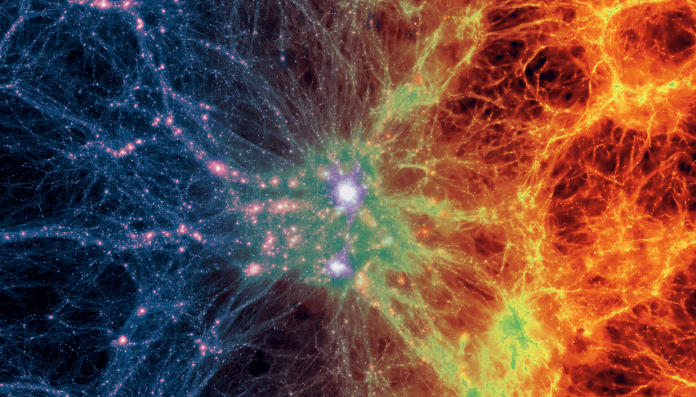 Обнаружено наблюдательное доказательство того, что недостающая барионная материя находится в космической паутине | New-Science.ru