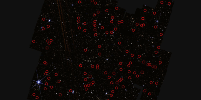 Телескоп James Webb обнаружил сотни необычно ярких объектов в ранней Вселенной | New-Science.ru