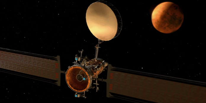 Blue Origin представила спутник MTO для обеспечения связи между Марсом и Землей | New-Science.ru