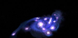 «Космический виноград»: древняя галактика раскрыла неожиданную структуру звездообразования | New-Science.ru «Космический виноград»: древняя галактика раскрыла неожиданную структуру звездообразования | New-Science.ru