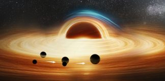 Таинственный гигант: обнаружены первые признаки тройной системы черных дыр | New-Science.ru Таинственный гигант: обнаружены первые признаки тройной системы черных дыр | New-Science.ru