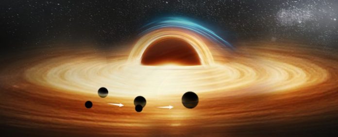 Таинственный гигант: обнаружены первые признаки тройной системы черных дыр | New-Science.ru