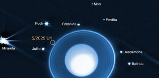 Космический телескоп «Джеймс Уэбб» открыл новый спутник Урана | New-Science.ru Космический телескоп «Джеймс Уэбб» открыл новый спутник Урана | New-Science.ru