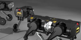 Модульный робот-трансформер D1 способен разделяться на две самостоятельные единицы Модульный робот-трансформер D1 способен разделяться на две самостоятельные единицы