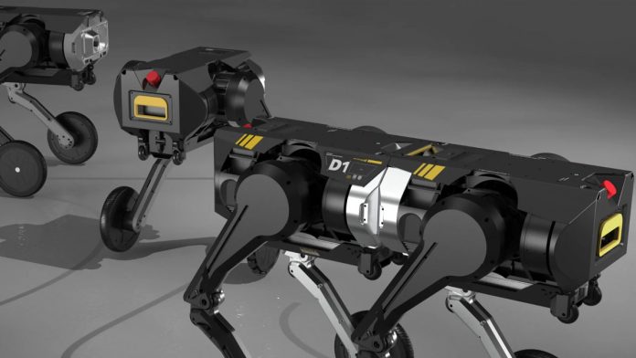 Модульный робот-трансформер D1 способен разделяться на две самостоятельные единицы