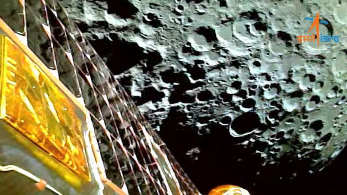 Двигательный модуль «Чандраян-3» возвращается в сферу гравитационного влияния Луны и совершает два пролета | New-Science.ru