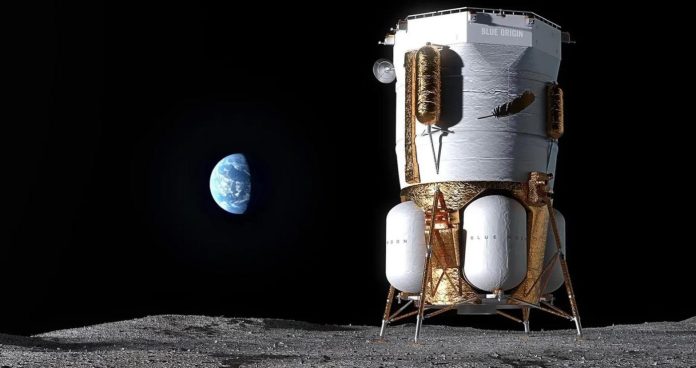 Blue Origin бросила вызов SpaceX, нацелившись на высадку на Луну в 2026 году | New-Science.ru