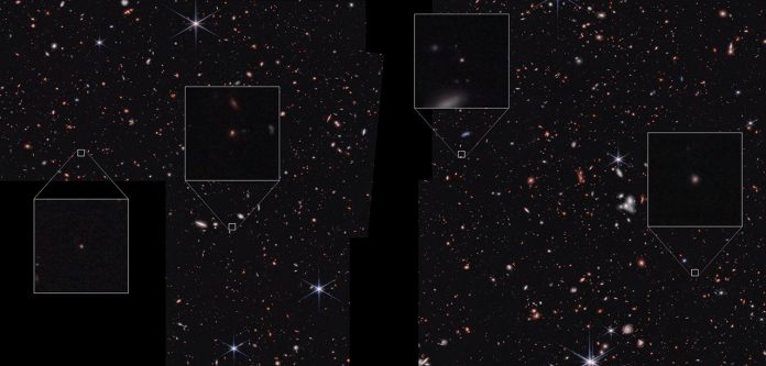 Телескоп «Джеймс Уэбб» нашёл девять необычных космических объектов в молодой Вселенной | New-Science.ru