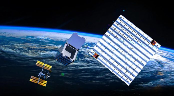 С МКС запущен первый в мире свободно летящий космический парус | New-Science.ru