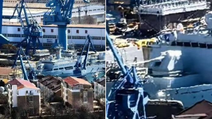 Китайский флот приближается к испытаниям мощнейшей 155-мм артиллерийской установки | New-Science.ru