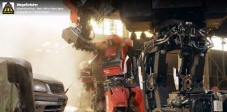 В Японии завершилась дуэль гигантских пилотируемых роботов: победили шоу и пафос В Японии завершилась дуэль гигантских пилотируемых роботов: победили шоу и пафос