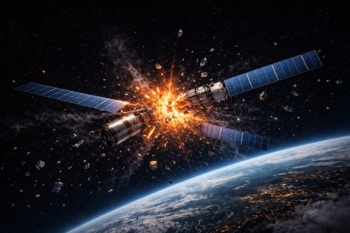 На низкой околоземной орбите зафиксирован второй за четыре месяца случай неконтролируемого разрушения спутника Starlink | New-Science.ru