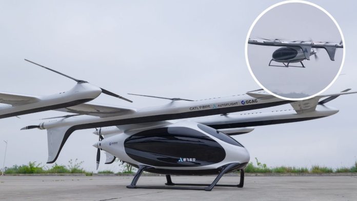 Китай успешно испытал беспилотный eVTOL для экспресс-доставки чая через горы за 37 минут | New-Science.ru