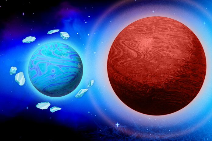Астрономы выяснили происхождение необычной пары планет | New-Science.ru