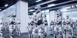 Фабрика ENGINEAI в Шэньчжэне выпускает одного андроида каждые 15 минут Фабрика ENGINEAI в Шэньчжэне выпускает одного андроида каждые 15 минут